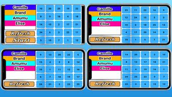 Wi-Fi Bingo Multiplayer تصوير الشاشة 1