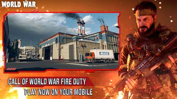 Call of Dirty Fire (Duty War) اسکرین شاٹ 1