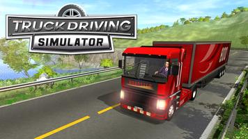 Truck Simulator game پوسٹر