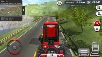 Truck Simulator game اسکرین شاٹ 1