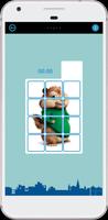 Alvin Sliding Puzzle: Alvin and the Chipmunks syot layar 1