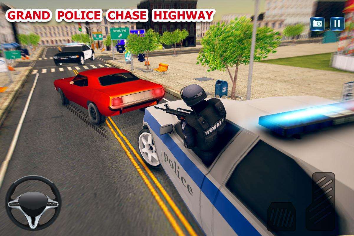 Us Police Car Chase Driving Simulator 2019 For Android Apk Download - police chase truck simulator roblox ultimate driving