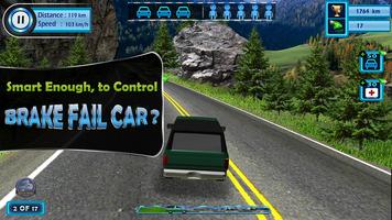 Brake Fail - Driving Game capture d'écran 1