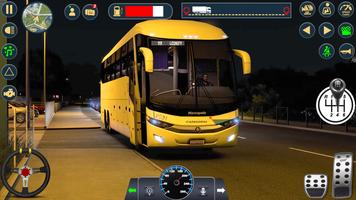Stadtbus fahren 3D-Spiel Plakat
