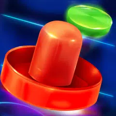 Descargar APK de Air Hockey Glow 2