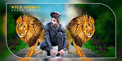 پوستر Animal photo editor : Photo wi