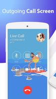 Live Color Call Screen Theme Phone X OS 11 Dialer ảnh chụp màn hình 1