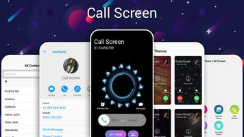 Color Caller Screen Light i Call Phone X App OS 12 постер