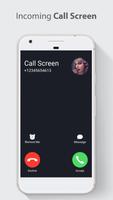 HD Phone 8 i Call Screen OS11 скриншот 1