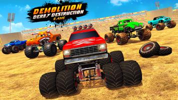 Monster Max Derby Crash Stunts تصوير الشاشة 3