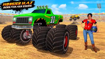 Monster Max Derby Crash Stunts الملصق