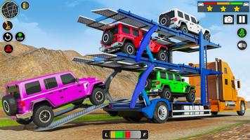 Offroad SUV Jeep Transporter 스크린샷 1