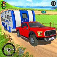 Offroad Camper Van Driving Sim الملصق
