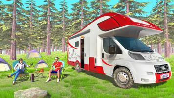 Offroad Camper Van Driving Sim تصوير الشاشة 1