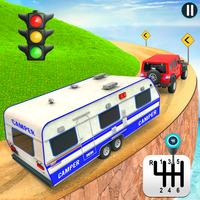 Offroad Camper Van Driving Sim تصوير الشاشة 3