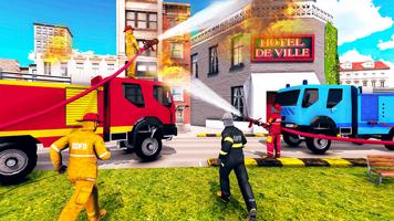 Real Fire Truck Simulator Game স্ক্রিনশট 2
