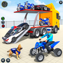 Police ATV Transporter Games APK