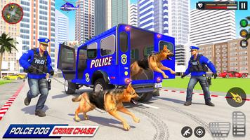 Police Dog Crime Jeep Chase تصوير الشاشة 2