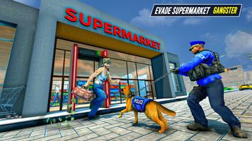 पुलिस डॉग सुपरमार्केट चेस गेम स्क्रीनशॉट 2