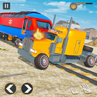 Monster Truck Derby Train Game آئیکن
