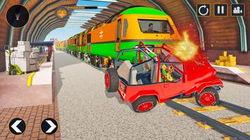 Monster Truck Derby Train Game screenshot 2