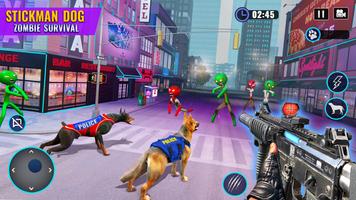 Flying Stickman Dog Crime Game screenshot 2