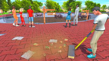 Zoo keeper Animals park Games تصوير الشاشة 1