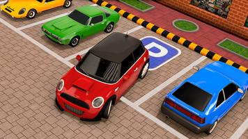 jeux de voiture car parking 3d Affiche