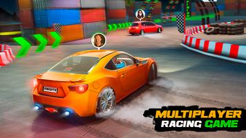 Multiplayer Car Drift Racing Affiche