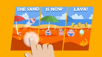 Sand is Lava! ポスター