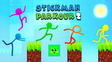 Stickman Parkour 2 Affiche
