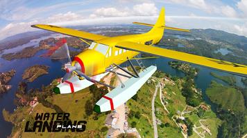 Flight Pilot Simulator Game 3D Affiche