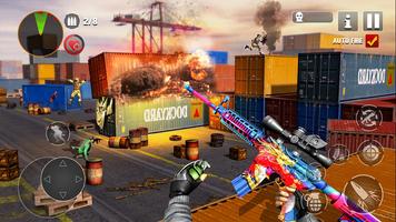 FPS Guerre Pistolet Tournage capture d'écran 1
