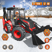 ”3D tractor Excavator Snow Plow