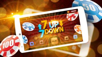 7 Up & 7 Down Poker Game Affiche
