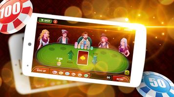 7 Up & 7 Down Poker Game syot layar 1