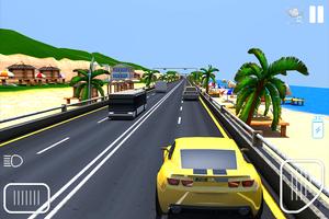 Highway Car Racing Game スクリーンショット 1