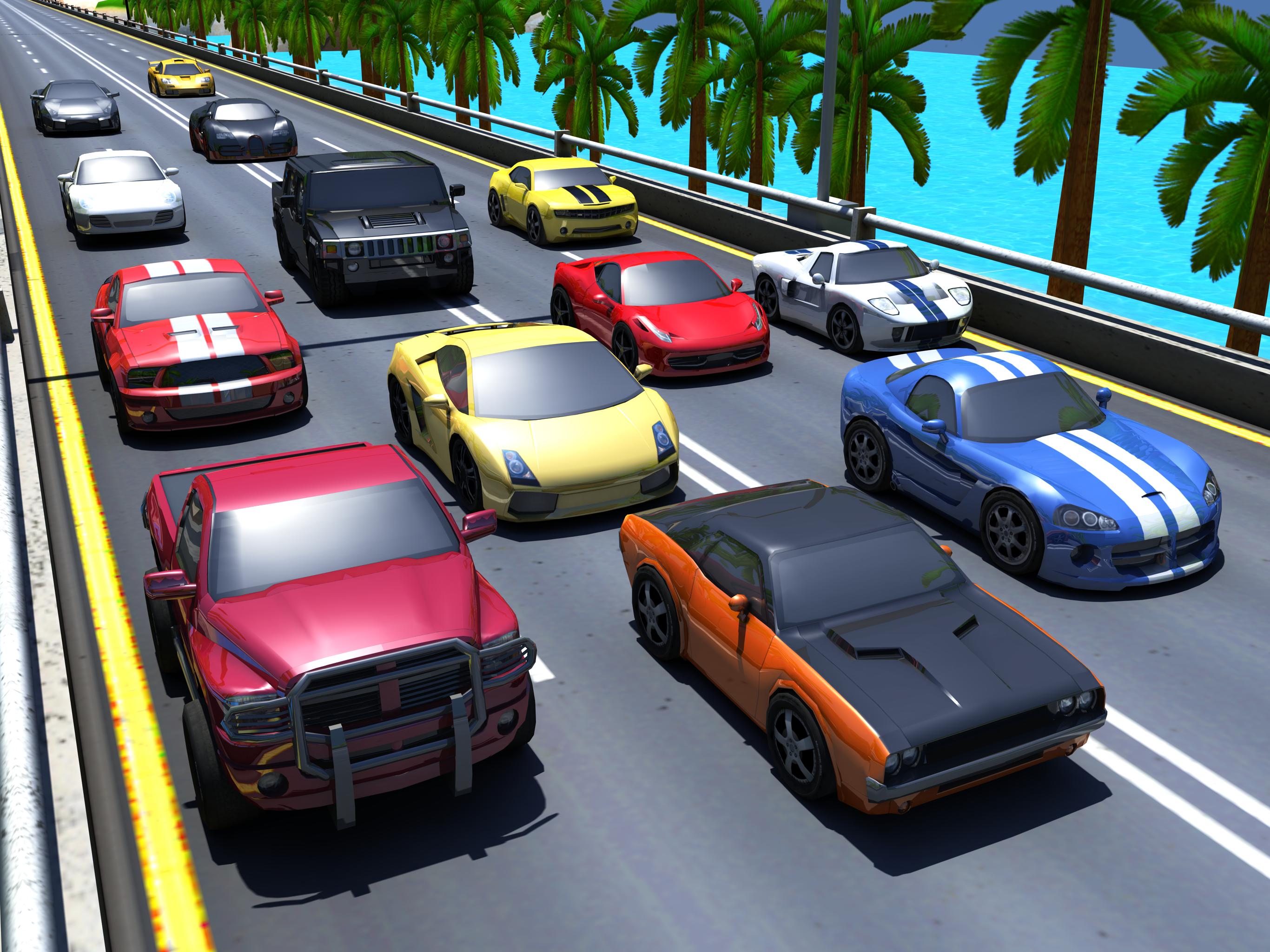 Игра traffic race