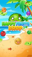 Happy Fruits Drop Plakat
