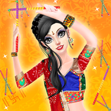 Indian Navratri Makeover and Makeup иконка