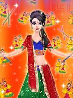 Indian Navratri Makeover and Makeup Affiche