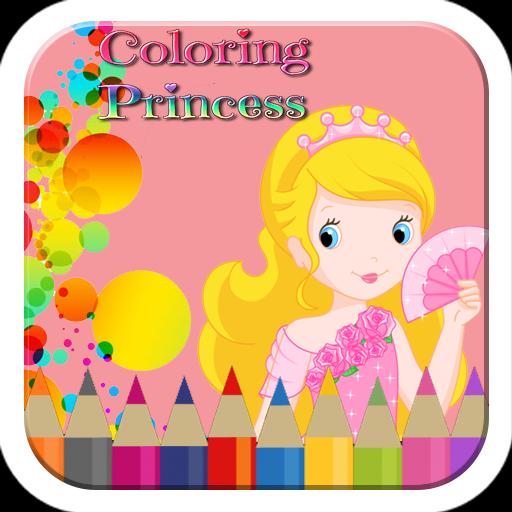 Game Online Untuk Anak  Perempuan Mewarnai Putri For Android