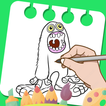 Mammott Monsters coloring book