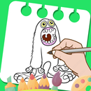 Mammott Monsters coloring book-APK
