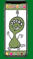 Mammott Monsters coloring book постер