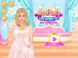 Nerdy Girl Story to SuperStar Affiche