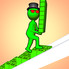 Bridge Money Run Race 3D icône