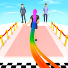 Hair Run Race 3D - Hair Games-icoon