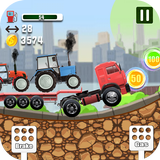 2D Tractor Transport Truck Sim icône