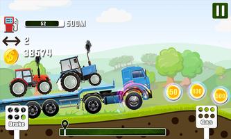 2D Tractor Transport Truck Sim Ekran Görüntüsü 1